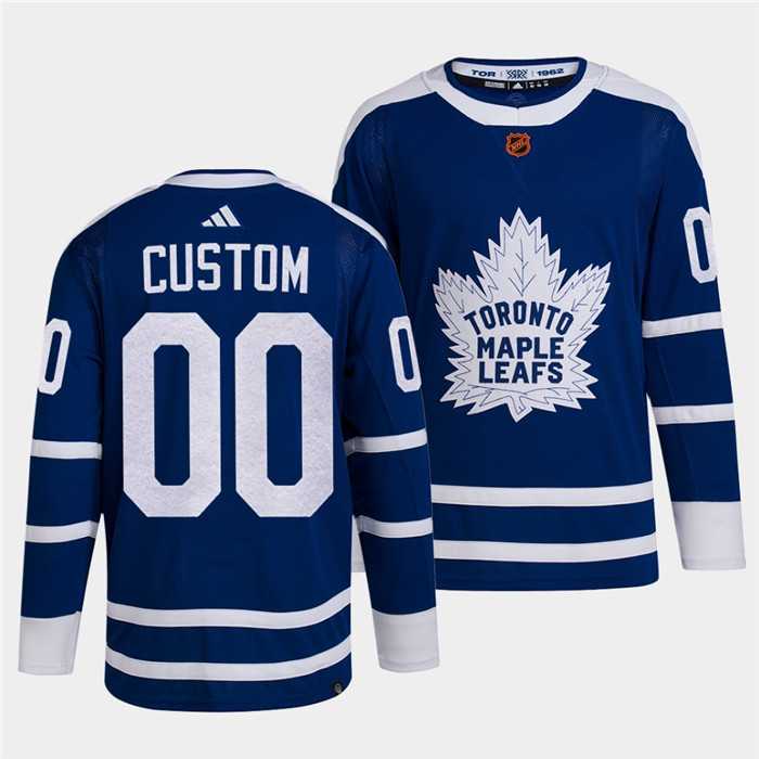 Men's Toronto Maple Leafs Black Custom Blue 2022 Reverse Retro Stitched Jersey,We sell and wholesale Men's Toronto Maple Leafs Black Custom Blue 2022 Reverse Retro Stitched Jersey on line form chian!